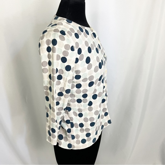 😻Ann Taylor Polka Dot Cardigan - Picture 4 of 7